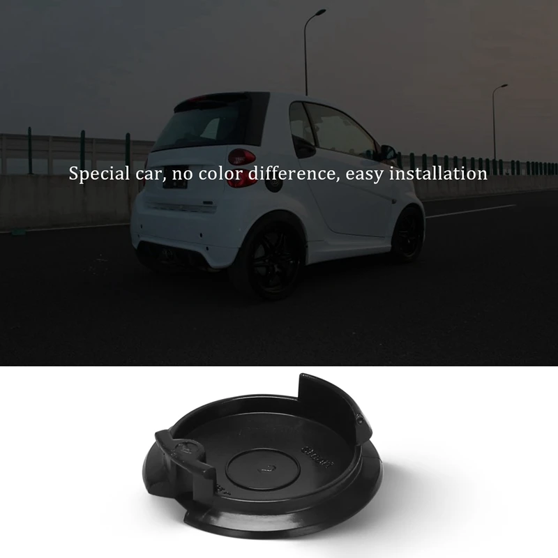 Gancho de remolque para parachoques delantero y trasero de coche, acoplador de ojo, tapa de cubierta de remolque, enchufe 4518850122 C22A para Smart Fortwo 2007- 2013 2014 2015