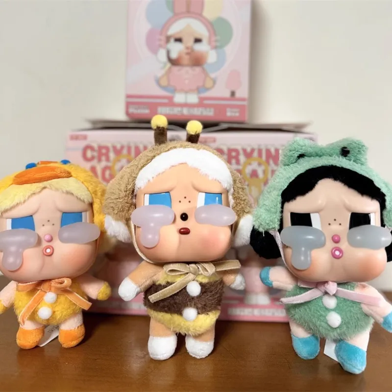 

Genuine Crybaby Crying Again Series Cute Crybaby Blind Box Pvc Model Doll Desktop Collection Mystery Box Toy Birthday Xmas Gift