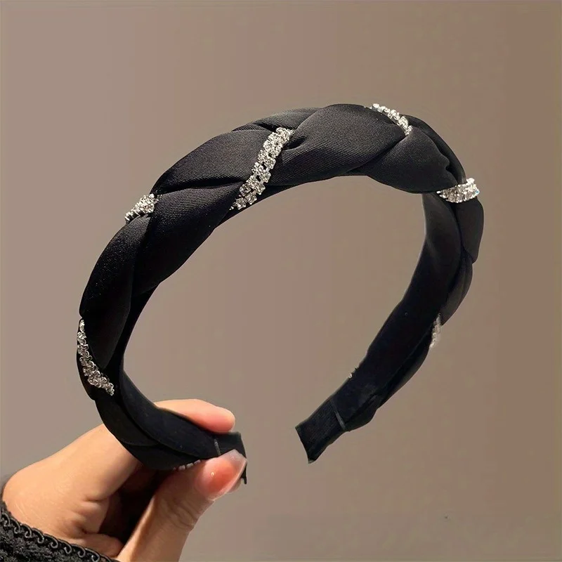 

High Crown Wide Headband for Women Non-Slip Hair Hoop Sweet Elegant Hair Accessories Daily Versatile Styling