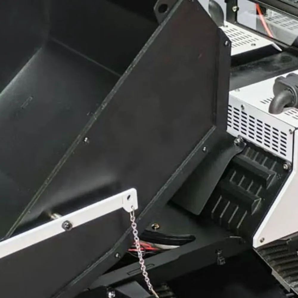 

Toy 1/14 T14R Metal Hydraulic RC Dump Truck Panther Crawler Car Tracked Tipper Construction Machine Light Sound System ST8 Model