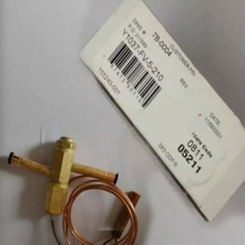 Y1037FV-5-180 Thermal Expansion Valve Liquid Injection Compressor Control Valve for Refrigeration System