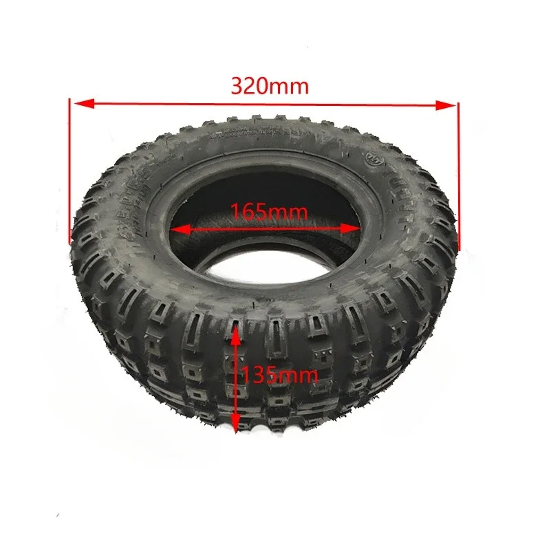 14x5.0-6.5 Tubeless Tyres Electric Scooter Tires 14 Inch Vacuum  130/70-6.5 High Quality Non-slip Off-road Tire Rain Tyre