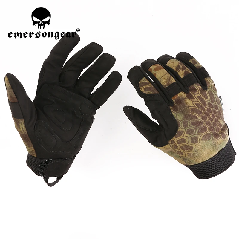 Emersongear Tactical Lightweight Camouflage Gloves Full Finger Hand Protective Combat Handwear Sports Outdoor Hunting Hiking MR