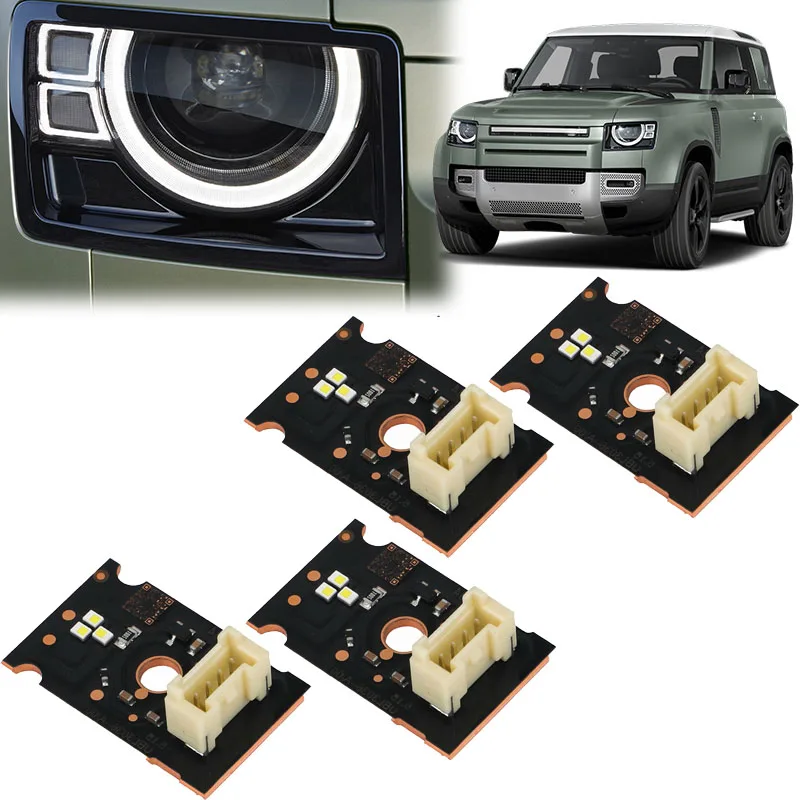LED DRL Daytime Running Light Board Chip Module For Land Rover Defender L663 Headlight 2019 2020 2021-2024 Replacement