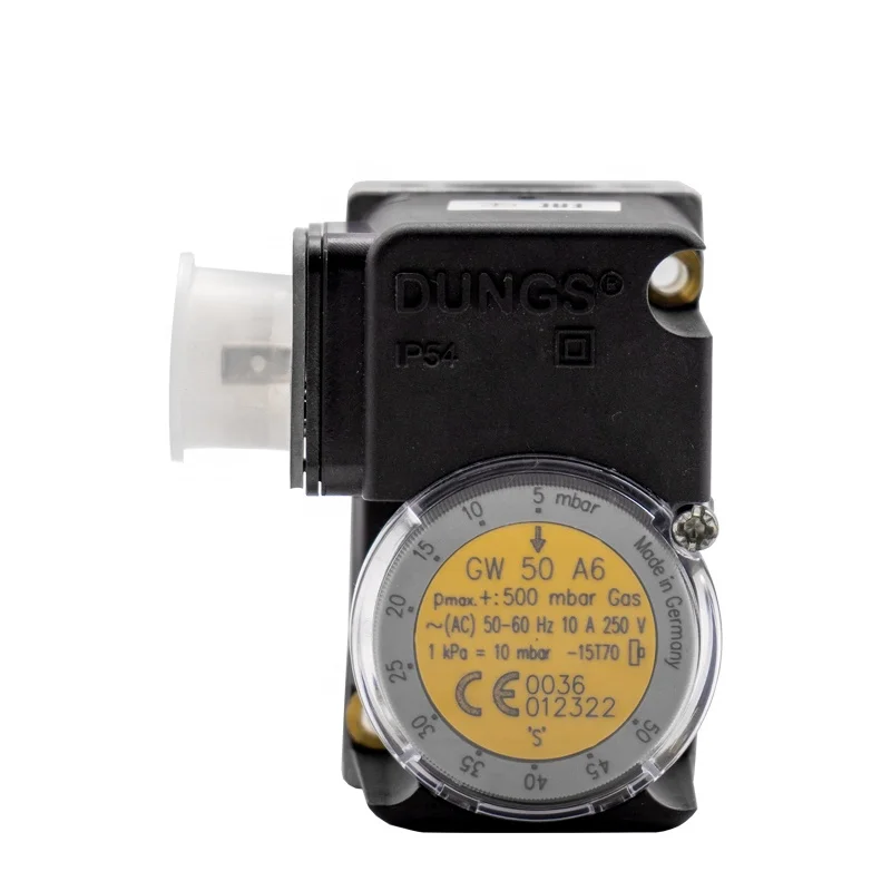 

Germany-Imported Dungs Original Gas Pressure Gauges GW50A6 for Industrial Burners Genuine Boiler Parts