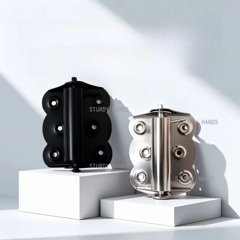 3PCS Door Spring Hinges,  Self Closing and Adjustable Self Closing Door Hinge