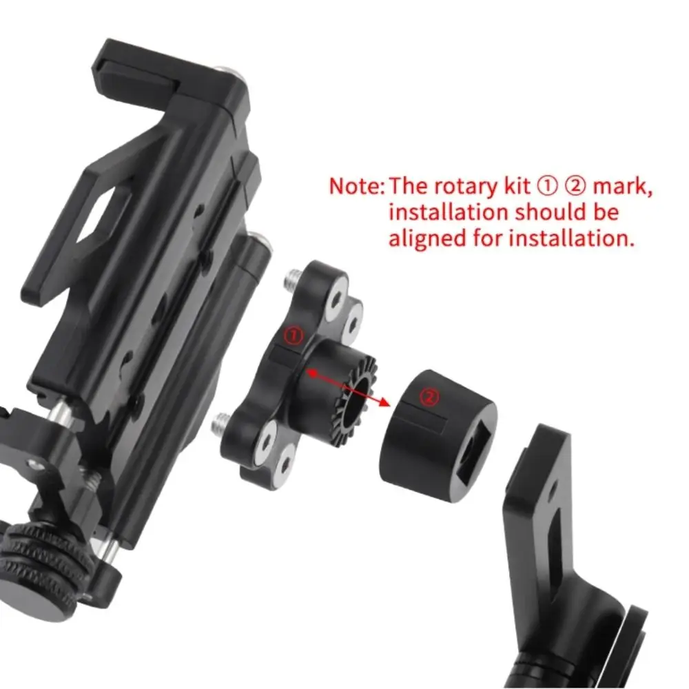 Headset Top Cap 360° Rotatable Bike Phone Holder Adjustable Stable Bicycle Mobile Phone Stand Innovative for 4.5-7.0