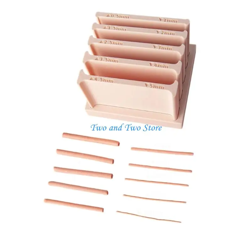 HX6F Creative Clay Thickness Control Roller for Handmade Jewelry and Craft Supplies