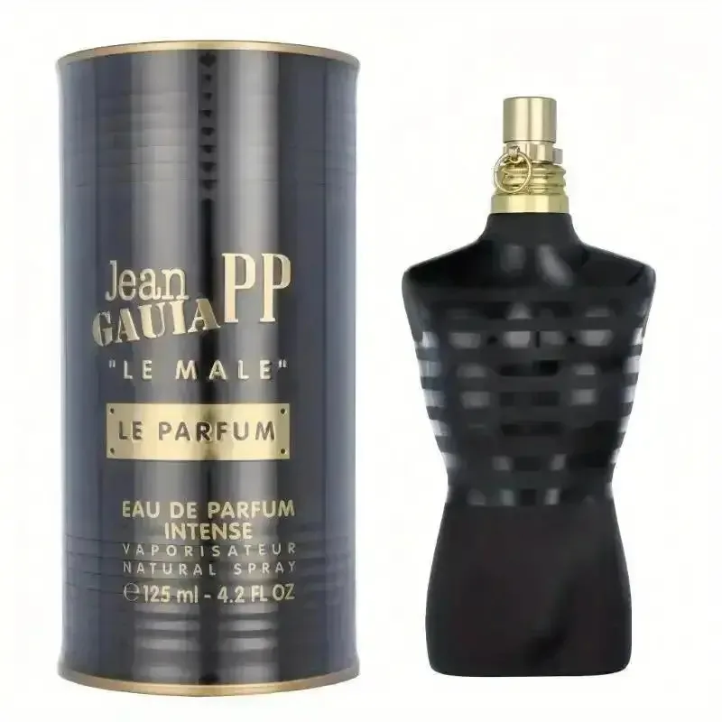 Le Male Le Parfum de Jean Paul Gaultier para hombres 4,2 Oz Eau De Parfum Spray intenso STOCK DE EE. UU.