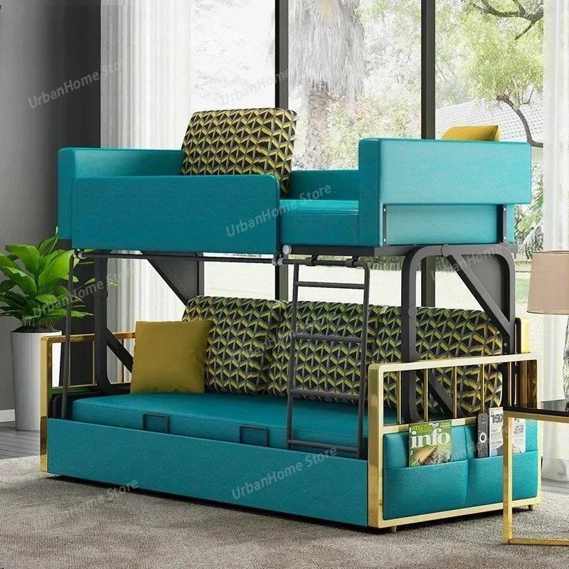 Functional Sofa Bed, Fashion Bunk Bed for Living Room Furniture  Sofa Set Living Room Furniture Minimalist Sofa