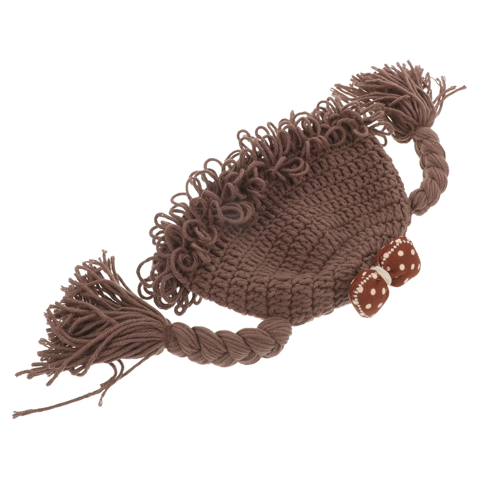 

Handwoven Baby Winter Knitted Hat Funny Braided Design Soft Warm Infant Toddler Girl Winter Hat Infant Hats