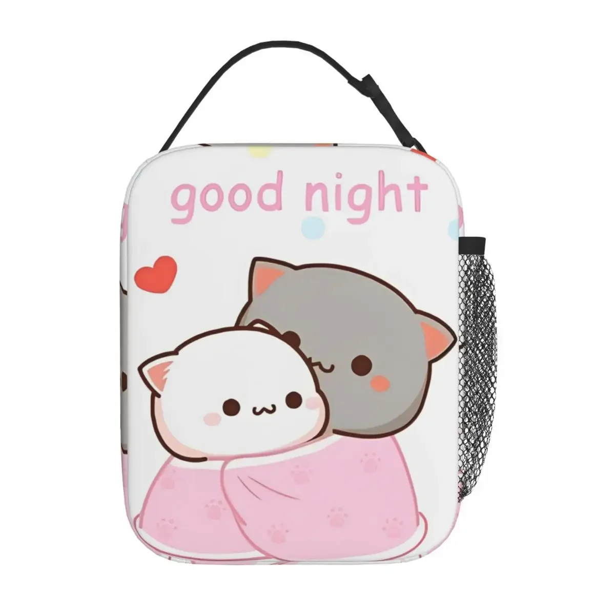 Bubu And Dudu Good Night Thermal Insulated Lunch Bags for Travel Portable Bento Box Cooler Thermal Lunch Boxes