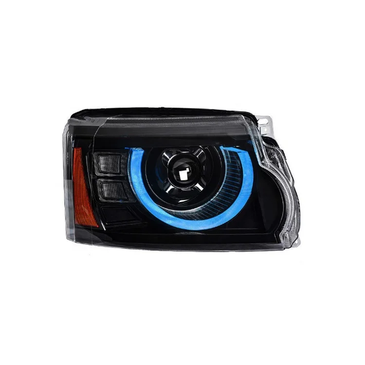 

Factory Sales car Head Lamp High Brightness Beam Angel LED headlights for La nd Rover Discovery 4 2010-2017