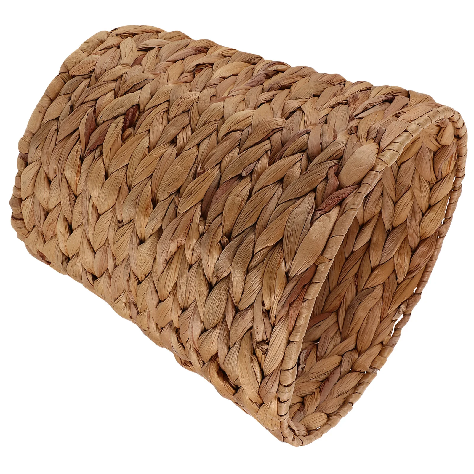 

Wicker Trash Can Handwoven Natural Gourd Grass Compact Bedroom Waste Bin Tabletop Dustbin For Bathroom Kitchen Office