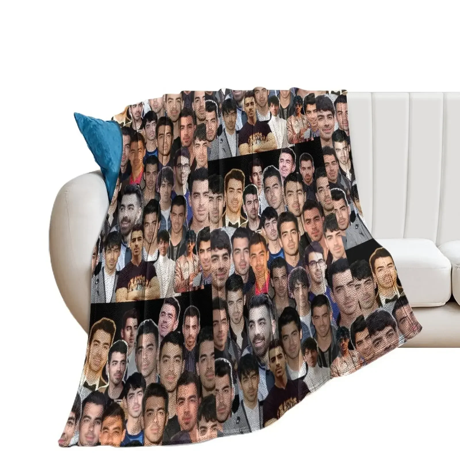 Joe Jonas Collage Throw Blanket Blankets For Sofas warm for winter for winter Sofa Thin Blankets