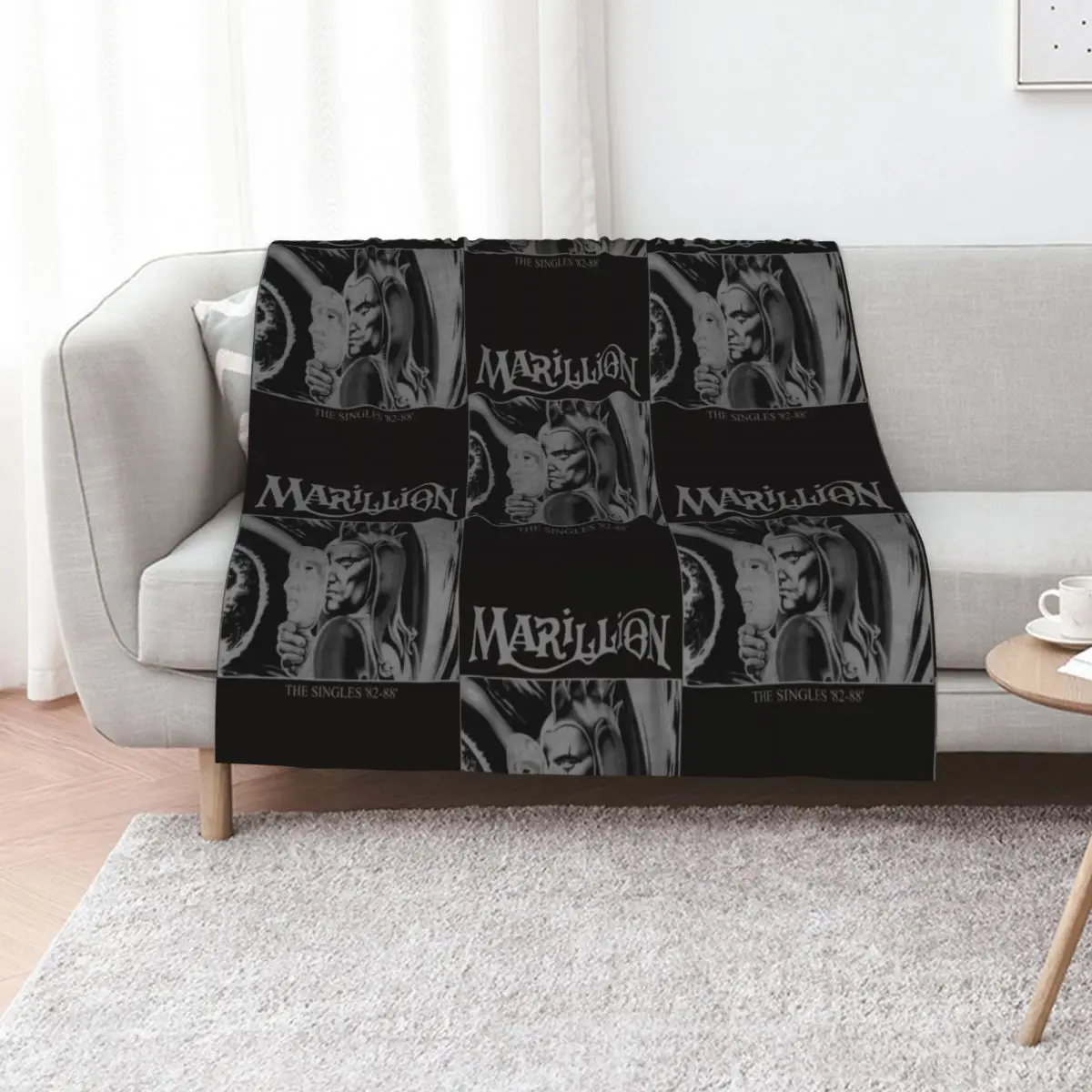 MERCH - MARILLION BAND Essential Throw Blanket Bed Fashionable Heavy Quilt Custom anime Blankets For Baby Blankets
