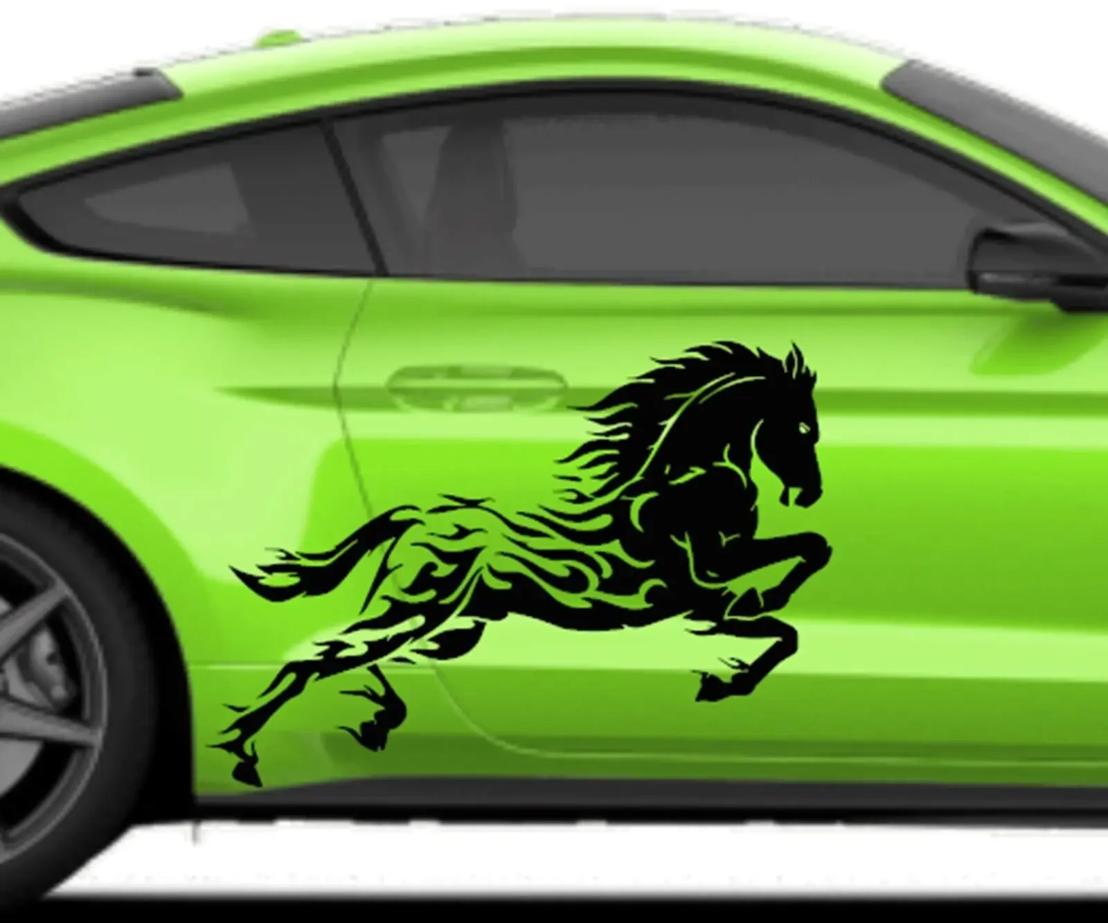 

HORSE vinyl Graphics sticker Decal Racing 21x40 (Fits Ford MUSTANG SHELBY)