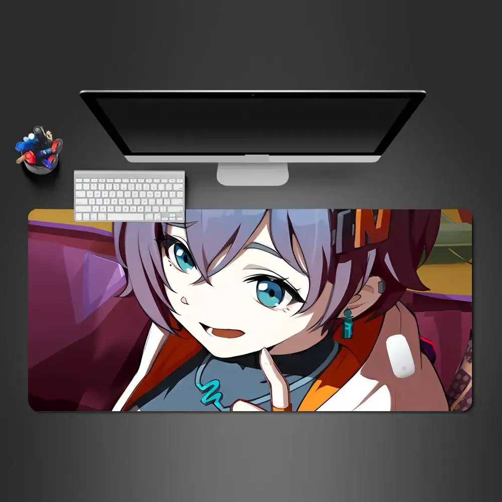 Belle Game Zenless Zone Zero Mousepad Non-slip Suitable For Office Computers Laptops E-sports Game Desk Mats XXL Keyboard