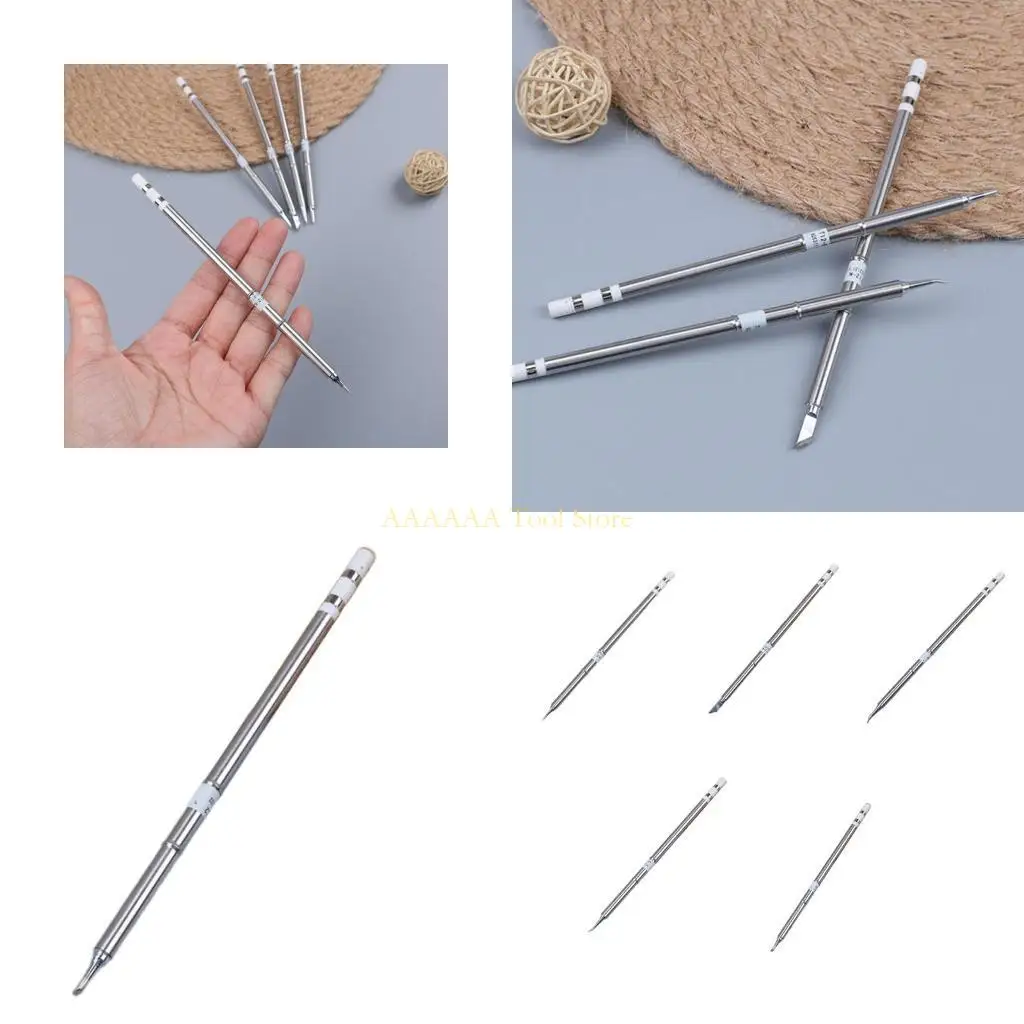 A2BE Durable Iron for Head Welding Machine Suitable for Electrical Work Home Office Decoration DIY Work Fast Conductivity