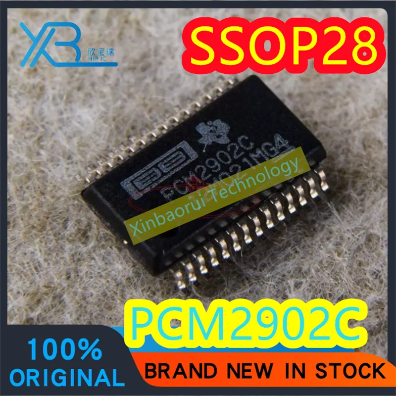 

(3/20pieces) PCM2902CDBR PCM2902C SSOP28 Audio Interface IC 100% Brand New Original Electronics