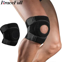 Knee Support Patella Brace,Knee Compression Sleeve for Women Men,Adjustable Straps Knee Support Wrap for Knee Arthritis Pain