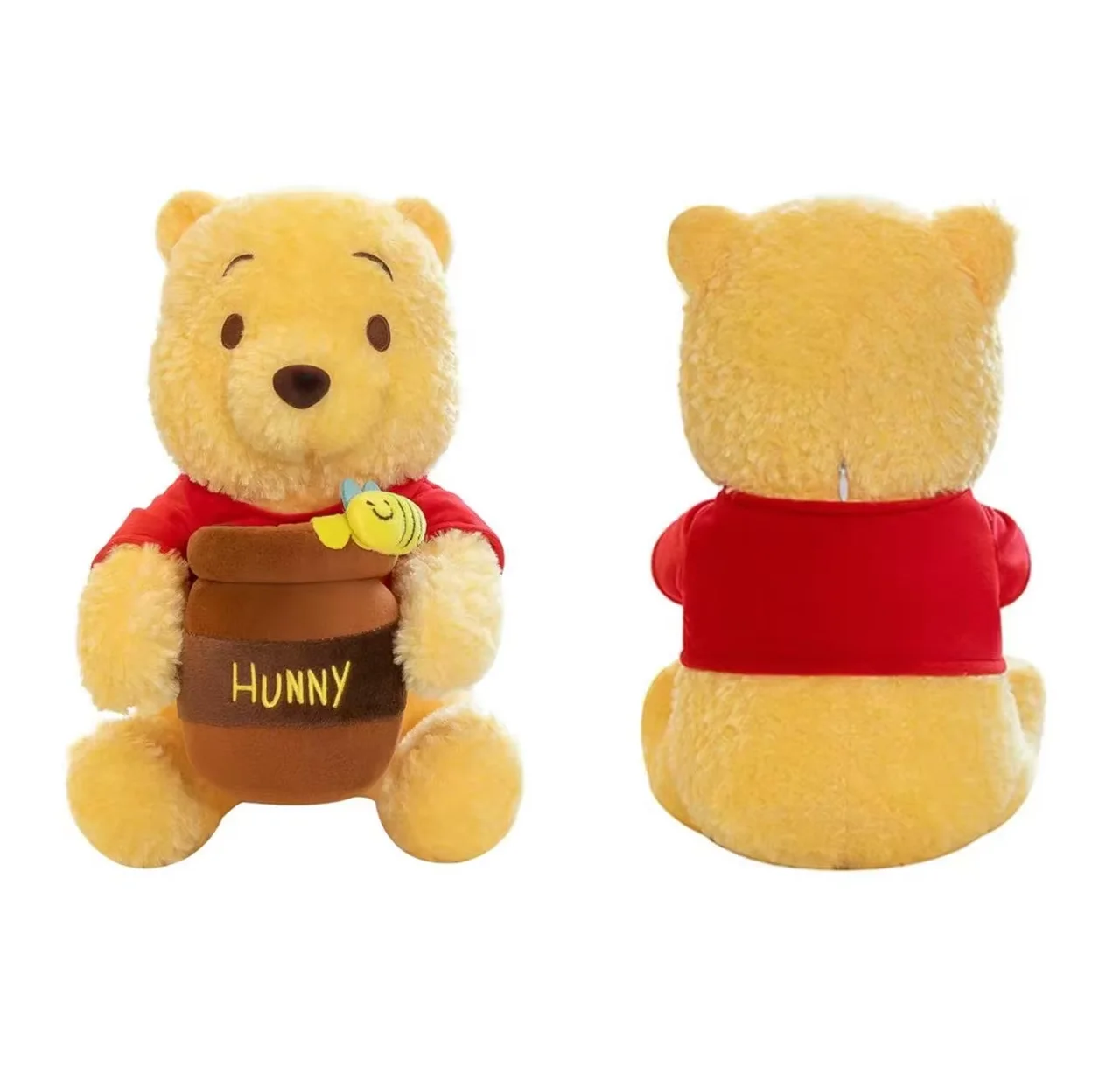 

Kawaii 35-55 см аниме медовая банка Винни Пух мягкие плюшевые игрушки медведь Пух мягкие куклы для детей подарок на день рождения