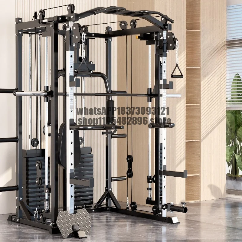 Comprehensive training squat bench press frame multi-functional home fitness equipment
