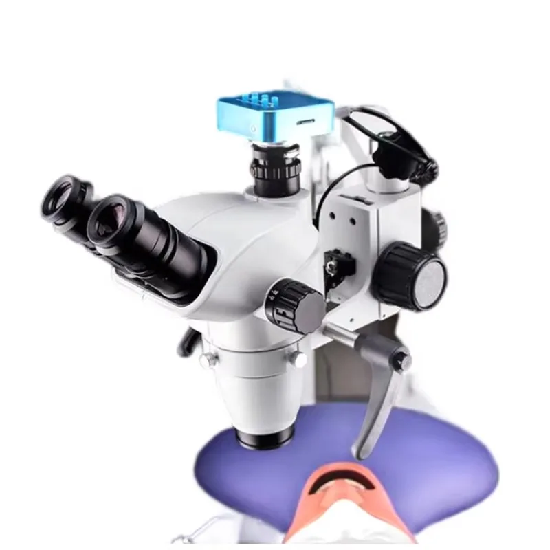 SJD-T7 Hospital Dentisit Trolley Type 25X Magnification Dental Microscope for Sale
