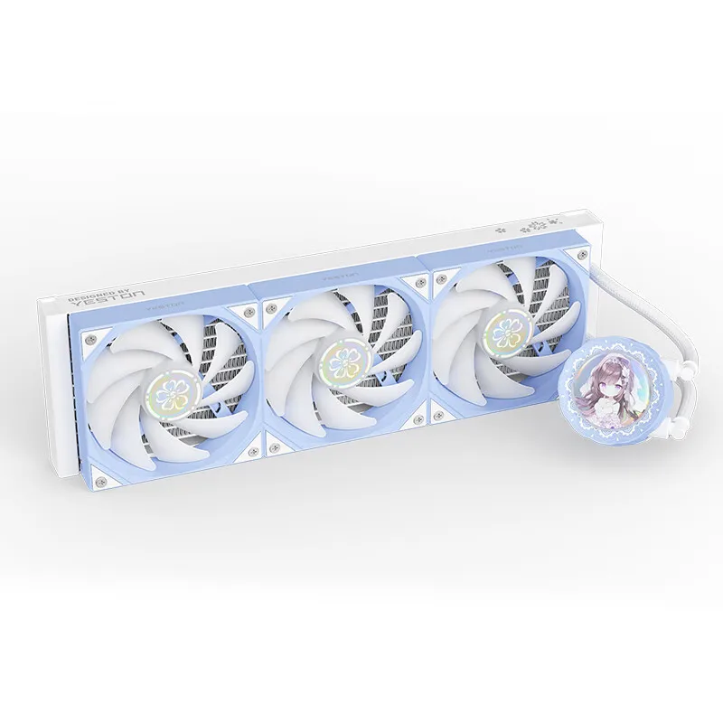 Zeaginal YT-360 cpuオールインワン水冷ラジエーター、回転式水冷