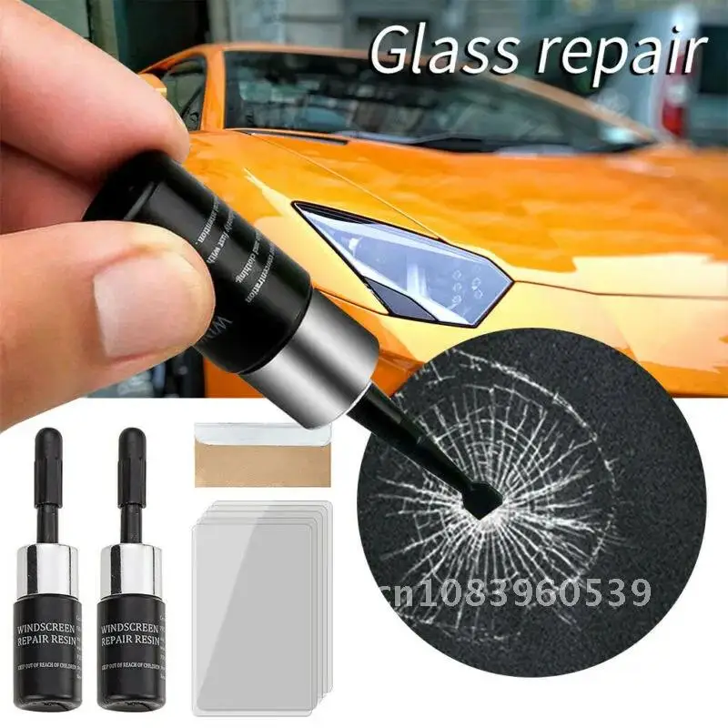 

Tool for DIY Car Windshield Repair Kit Restore Glass Scratch Crack Spot Window Screen Windscreen Resin Blade Strips Dropshipping