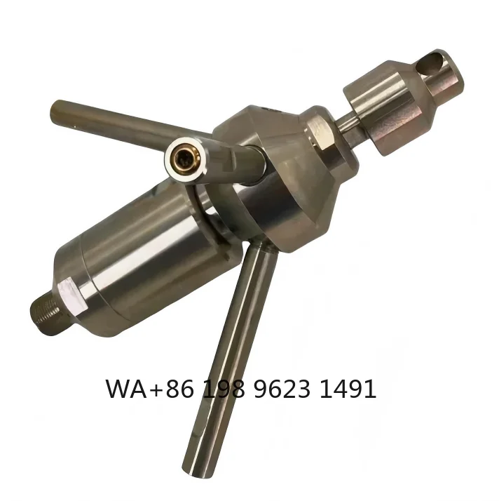 

High Speed Rotating Pipeline Dredging Nozzle Industrial High Pressure Tool for Pipe Inner Wall Cleaning