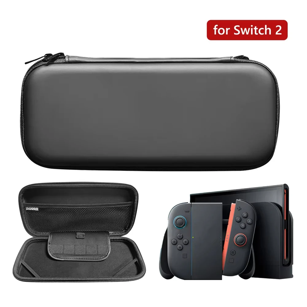 Slim Travel Case for Switch 2 2025 EVA Hard Storage Bag for 