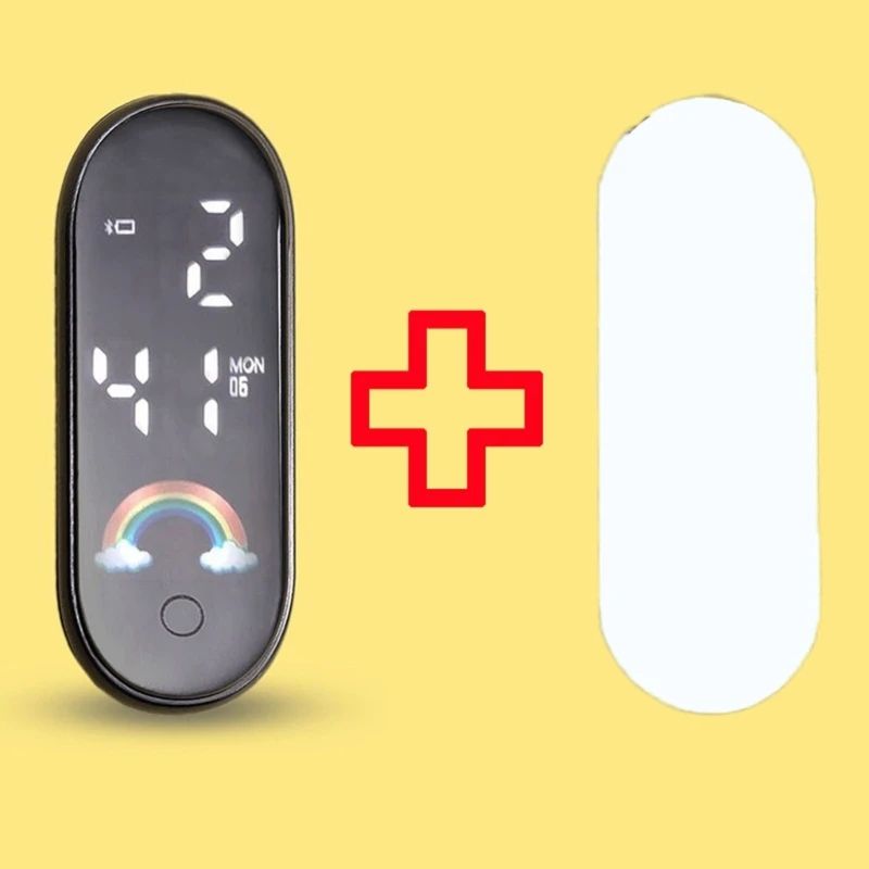 ABS Digital Clock Component For Car Dashboard And Motorcycle With Stable Movement And Easy Operation 1.2Cm Thin 
