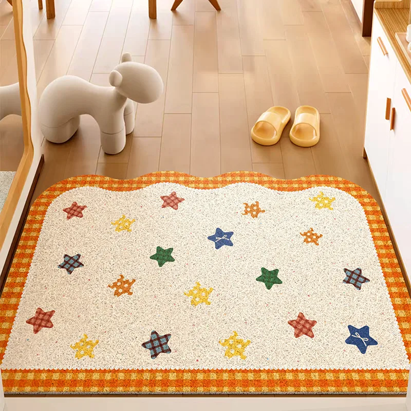Cute Yellow Door Mat Rustic Floor Mats Entry Doormat Traps Dirt Well Door Mat Wire Loop Floor Mat