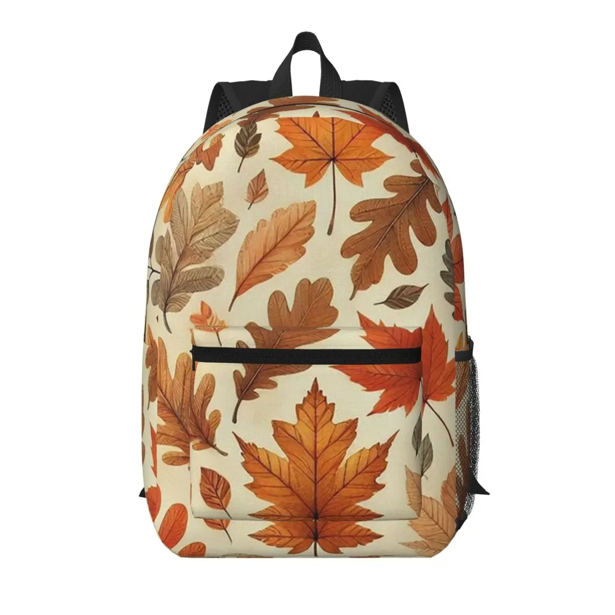 Autumn Leaves Student Backpack School Bag Hiking Travel Daypack for Men Women Bookbag Shoulder Bags