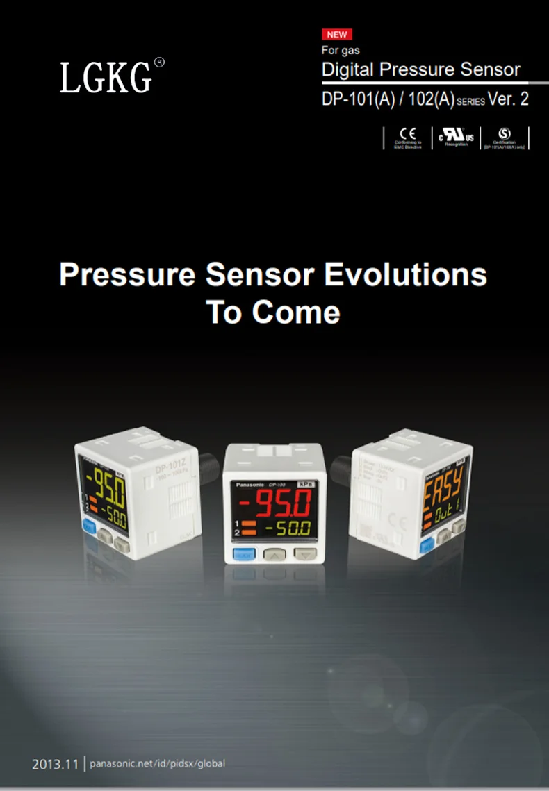 Digital Pressure Switch Sensor DP-102Ahigh-precision Vacuum Positive and Negative High Pressure Gauge DP-101 Analog Quantity 485