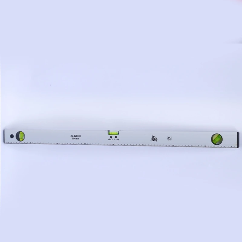 Dụng cụ đo độ bằng nhôm có độ chính xác cao Chống rơi Công cụ đo mức độ bong bóng từ tính mạnh