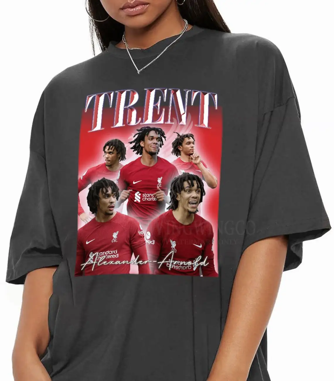 Trent Alexander-Arnold Vintage Bootleg Tee Trent Alexander-Arnold Vintage Graphic Shirt