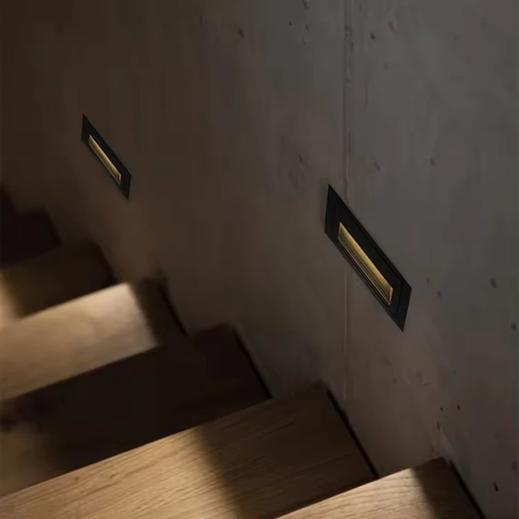 

Modern Indoor Home White Corner Square 3w Foot Light Outdoor Ip65 Step Light