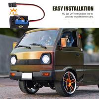 A08E-High-Speed Drift Auxiliary Gyro For WPL D12 Mini Truck Drift Flat Running RC Car Auxiliary Modification Accessories