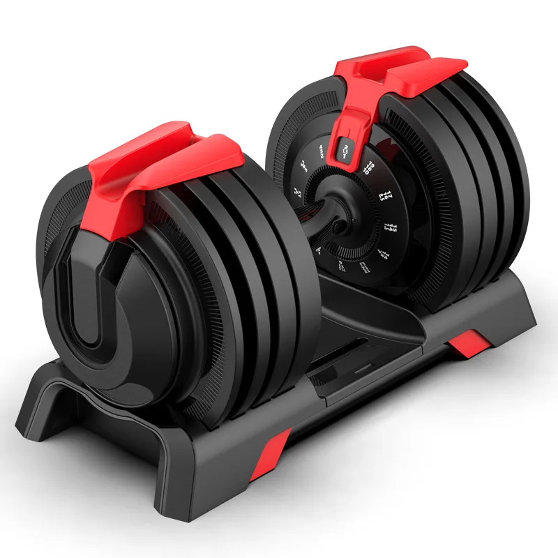 

Steel Adjustable Dumbbell Set 3-24KG Weight Range Household Indoor Fitness Equipment 48kg Set