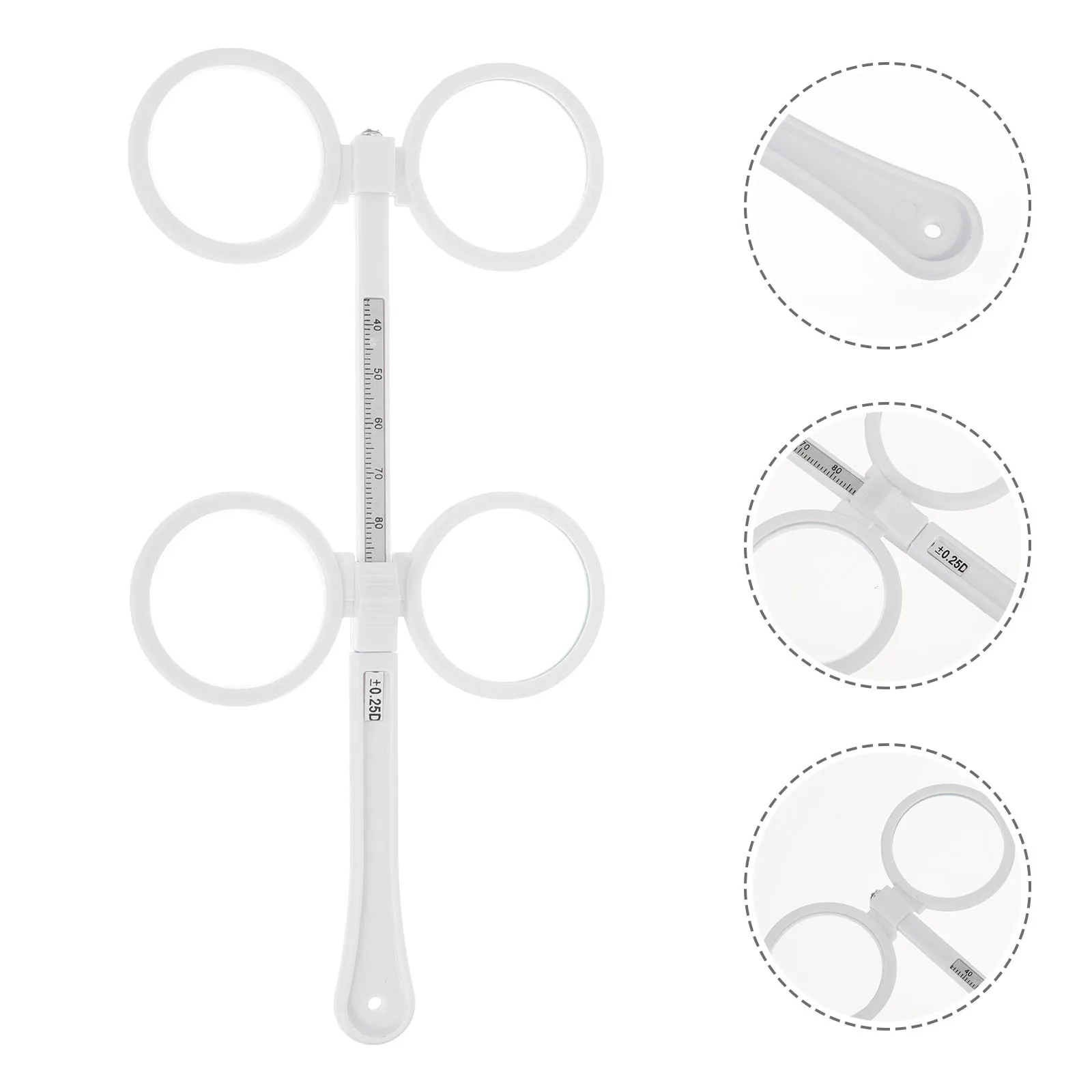 Plastic Optometry Flipper Near Amblyopia Test 4-Lens Optical Flips Lens Eye Care Training Tool Optical Flipper
