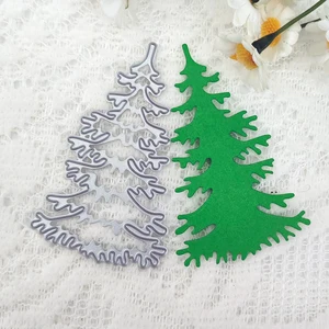 スペイン語のフレーズサンタクロースメリークリスマスツリーカットダイディースクラップブックフォトアルバム飾り手作りクラフト 12販売のクリスマスツリーダイ - 4