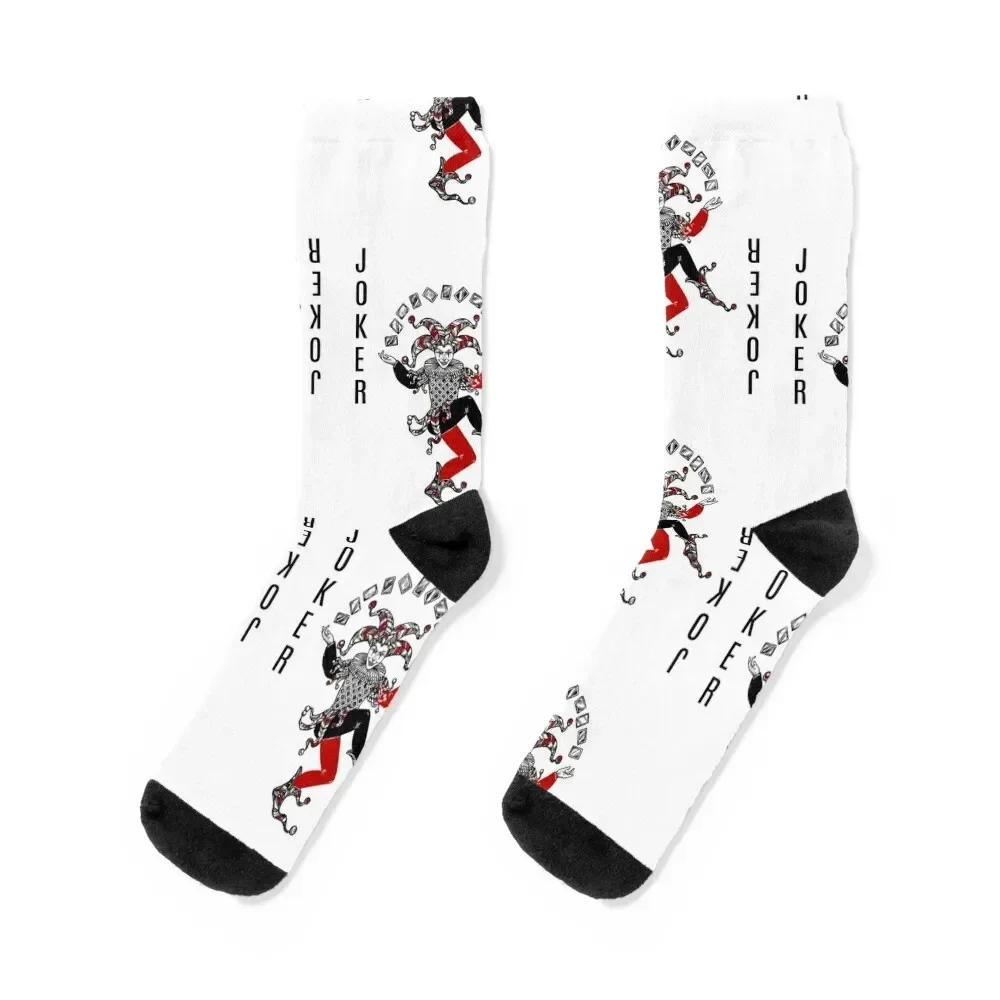 

Color Joker Classic Card Deck Casino Poker Socks shoes Soccer Woman Socks Men's