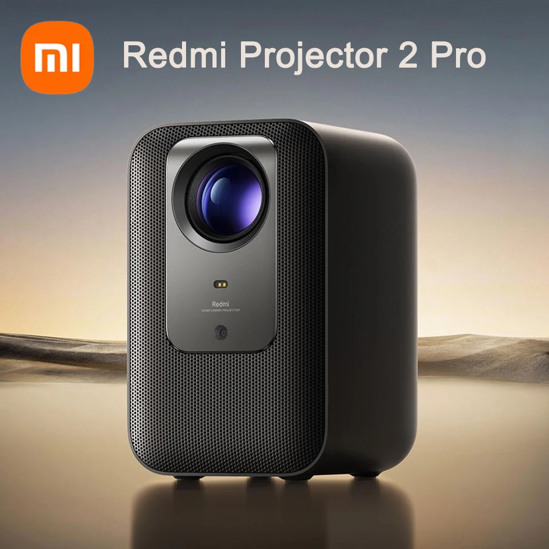 Xiaomi Redmi Projector 2 Pro Portable 1080P Resolution Auto Focus MIUI TV Auto Correction WANOS Panorama Sound Dual-band Home