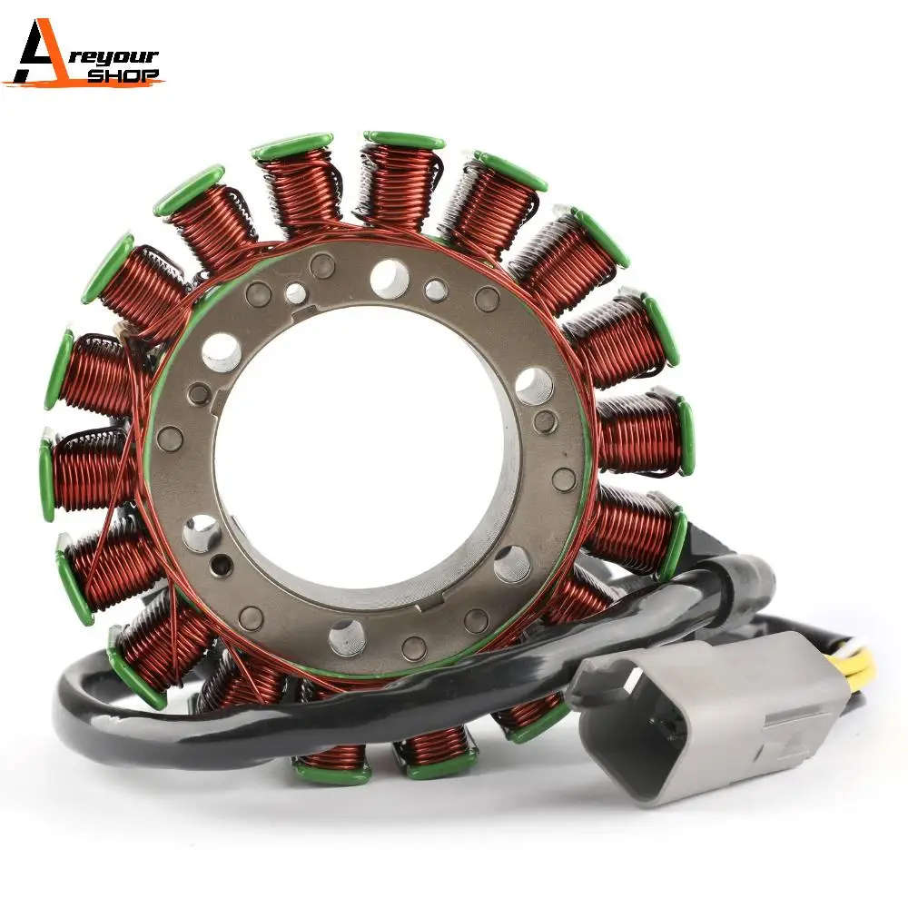 Areyourshop Motorcycle Alternator Stator Coil For Can-Am Quest 500 650 4x4 02-04 for Bombardier 420296325 Motorcycle Accessories