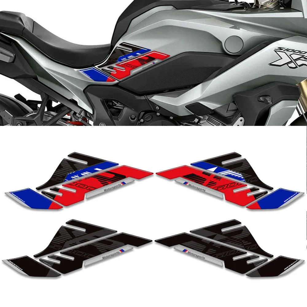 3D Protector Tanque Joelheira Apertos, Gás, Combustível, Óleo, Adesivos, Decalques para BMW S1000XR S 1000 XR S1000 M1000 M1000XR 2020-2024