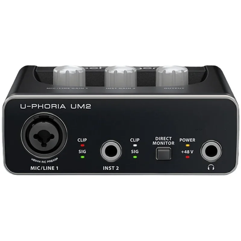 

BehringerUMC202HD портативная мини-профессиональная USB-запись внешняя звуковая карта для прямой трансляции караоке