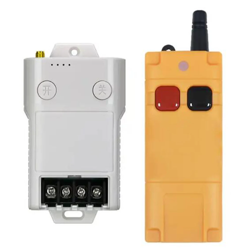 315MHz 433MHz 200m Industry High Power Remote Control Switch 30A Concrete Pump Truck Tower Crane Remote Control