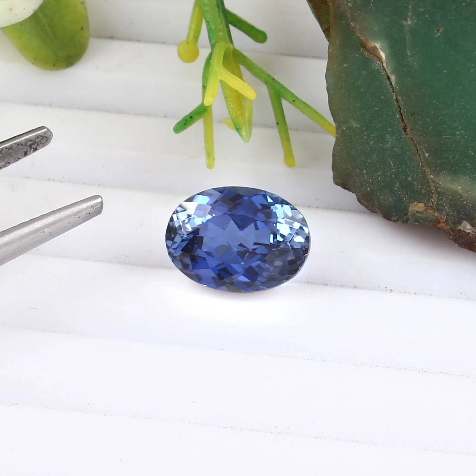 L-Royal Blue Lab Grown Sapphire Oval Shape 3x4~10x12mm Loose best quality Gemstone For Marry Ring Earring pendant Jewelry Inlay